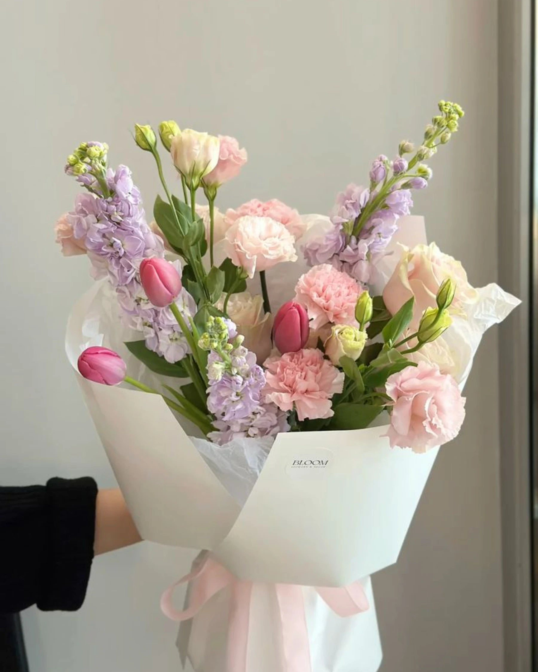 Фото букета Пудровое облако 1