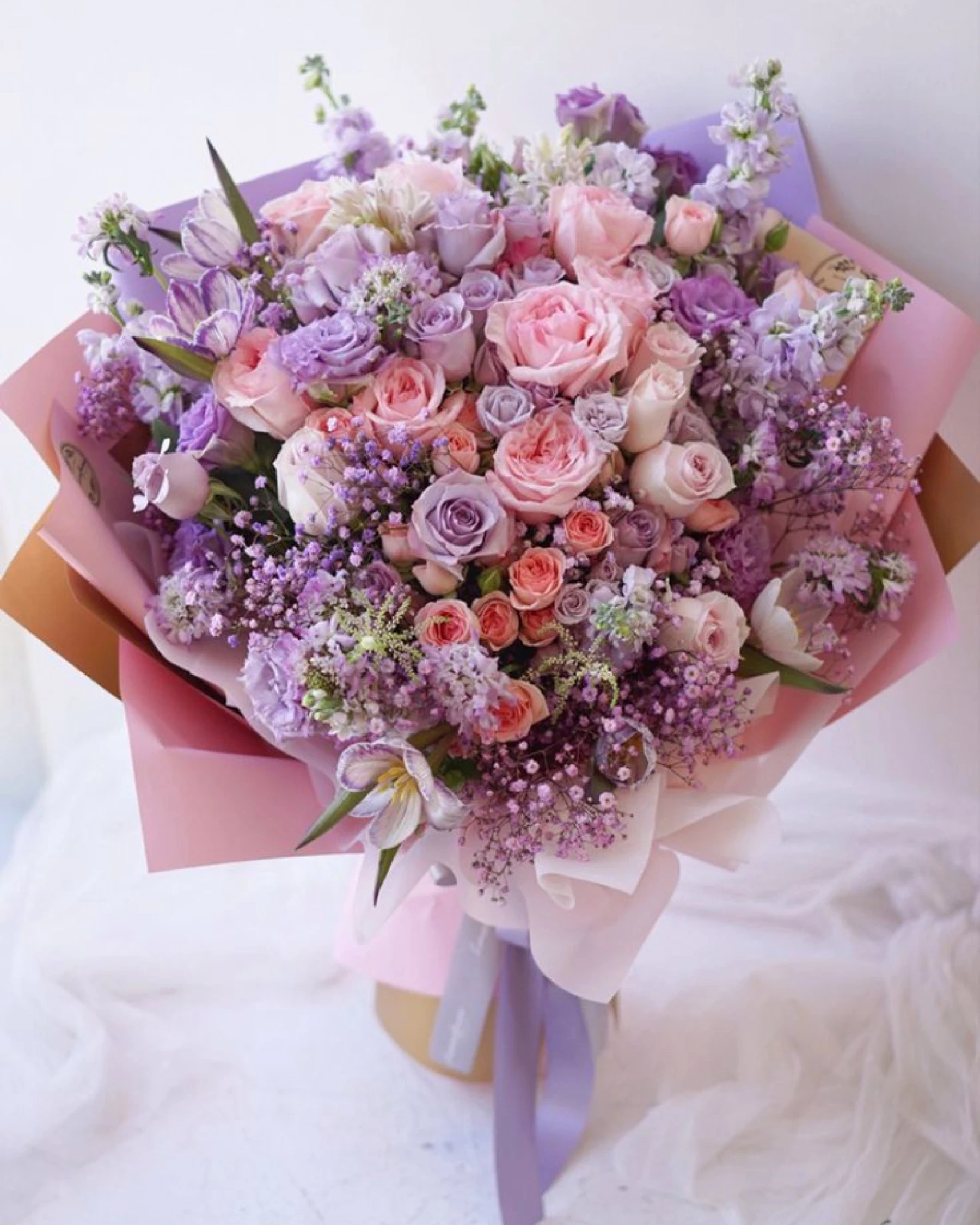 Фото букета Сиреневая дымка 1